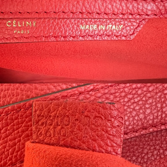 Celine dummed Calfskin Mini Luggage - Picture 7 of 13